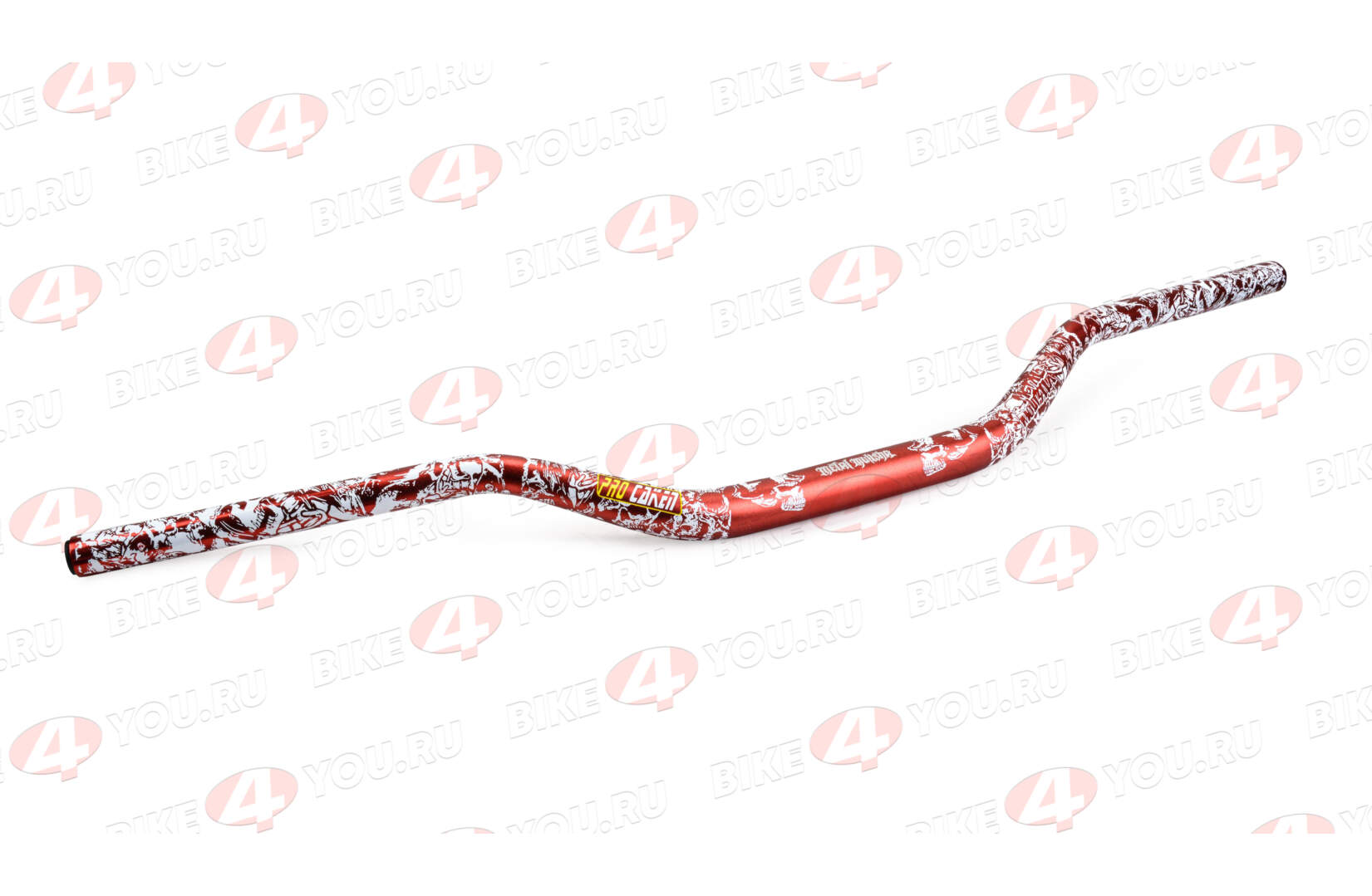 Руль 28мм №1 красный