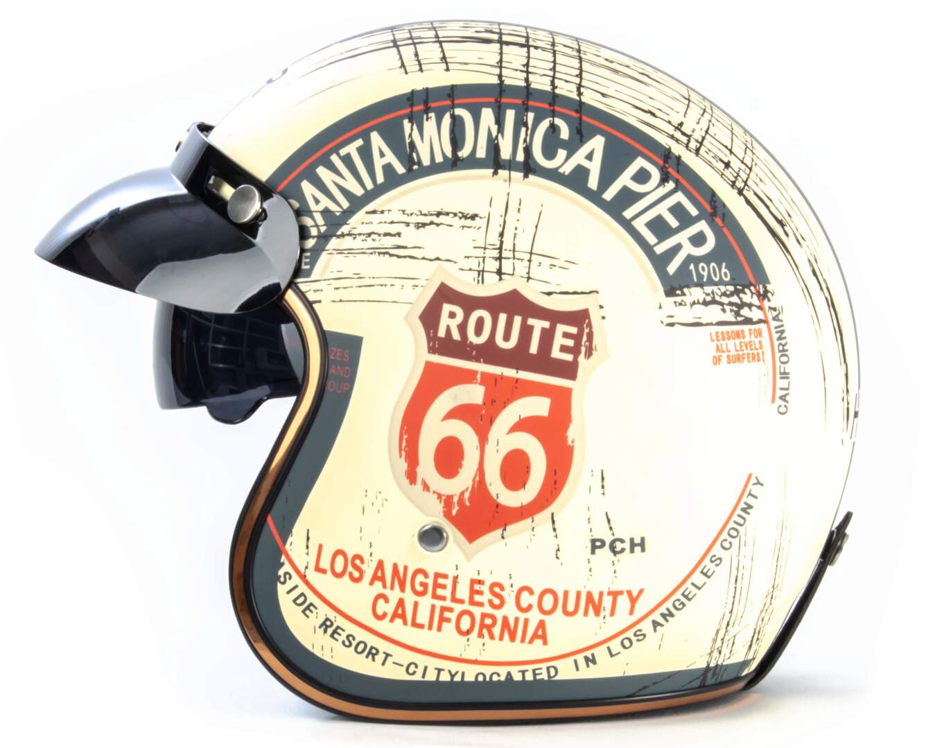 Шлем мото открытый HIZER J510 №1 (XL)