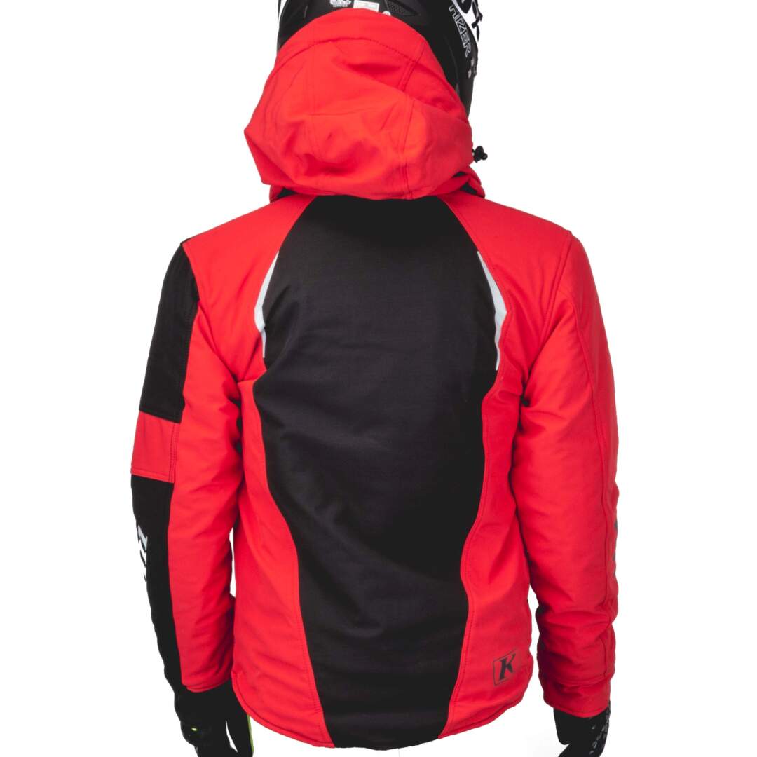 Куртка для снегохода KLIM KOMPOUND №1 black-red (текстиль) (XXL)