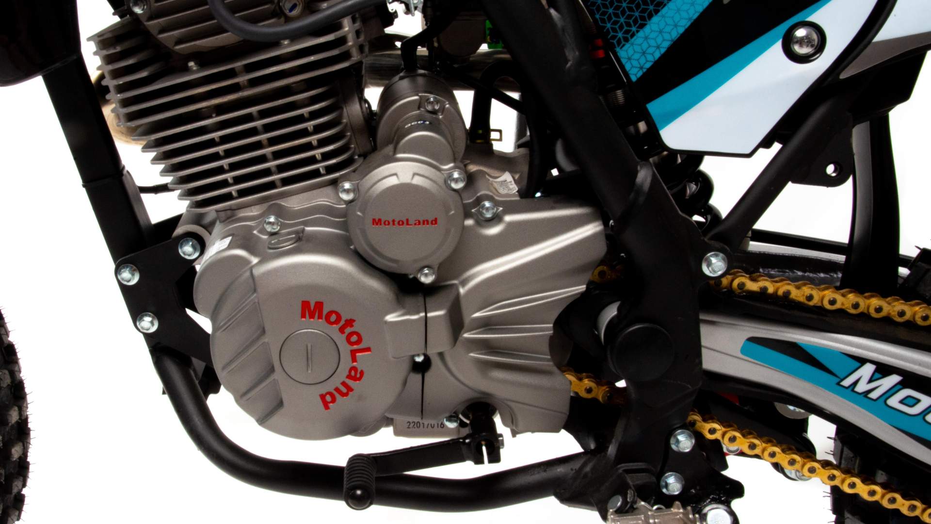 Мотоцикл Кросс Motoland CRF 250 (172FMM) синий  Мотоцикл Кросс Motoland CRF 250 (172FMM) синий