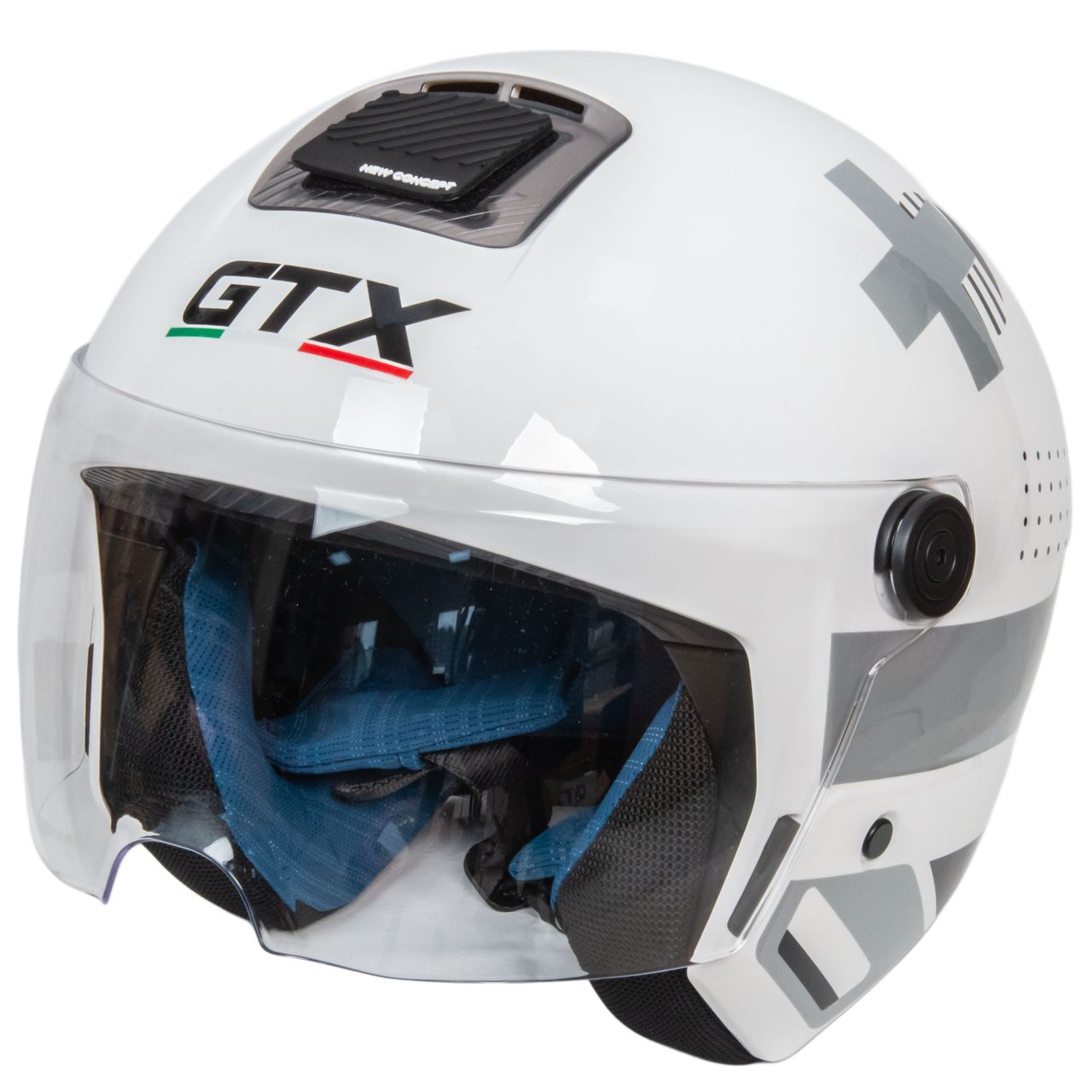 Шлем мото открытый GTX NE02 №3 (L)